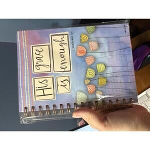Brownlow "His Grace Is Enough" Inspirational Blank Writing Journal Book